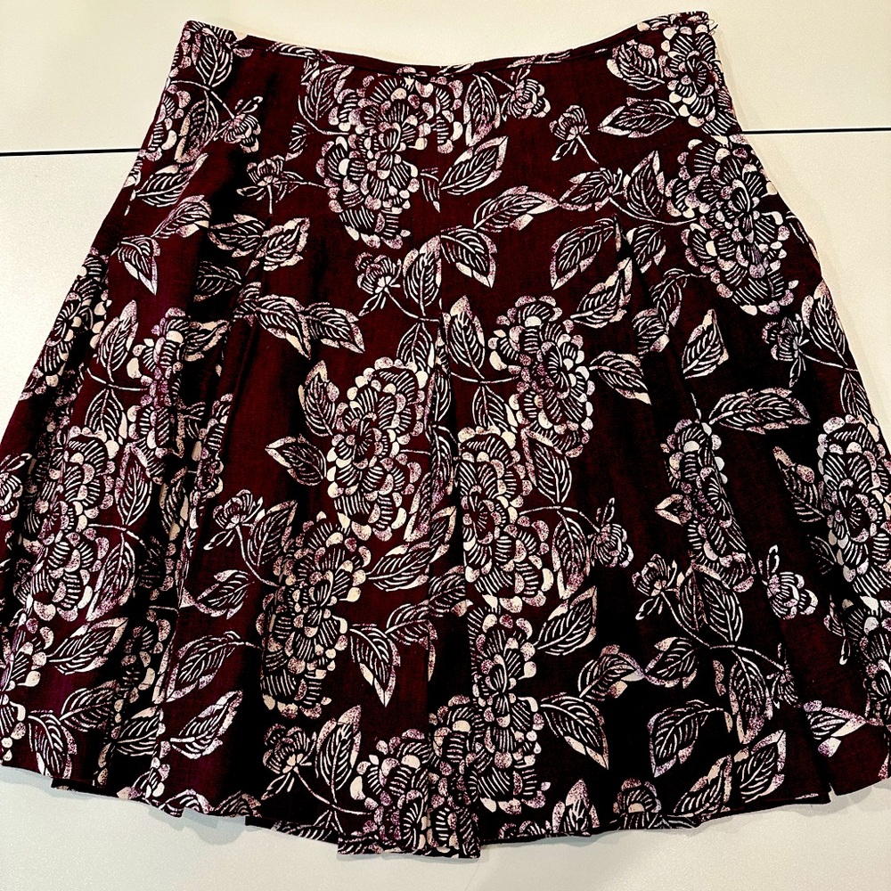 Cute vintage box pleated skirt